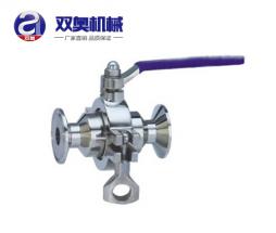 卡箍式無(wú)滯留球閥